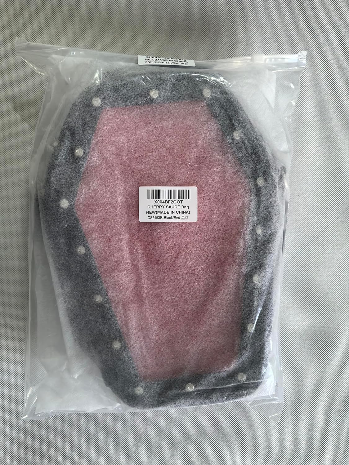 CHERRY SAUCE Gothic Coffin Shape Fashion Ita Bag Backpack Halloween Shoulder Bag, Detachable wings Purses Handbags - Image 2