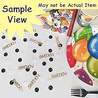 Vista 5 de Confeti jugador de fútbol multicolor – 2 bolsas de media onza (1 oz) #9862 Q01