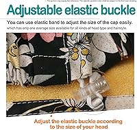Vista 251 de GUOER Sombrero Bouffant Gorra Talla única Multicolor