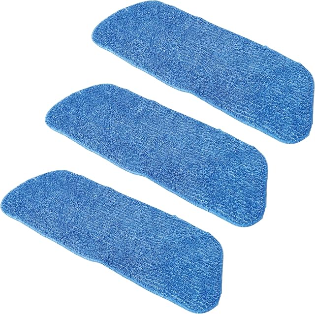 Addis Replacement Heads Pads, Blue, Spray Mop Refill Pack of 3, 41 x 14cm