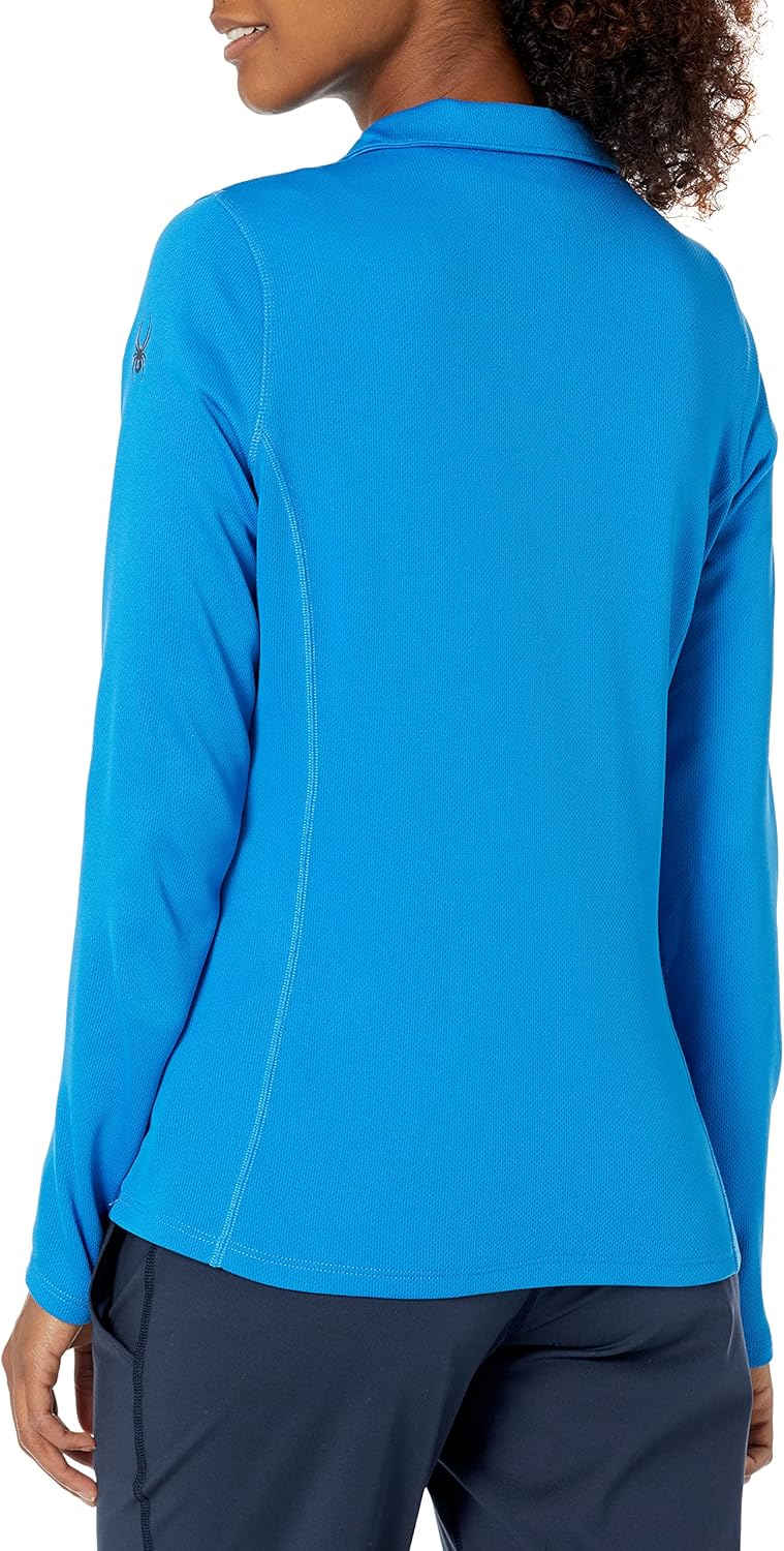 Spyder Womens Spyder Baselayer Zip T-Neck - Image 2