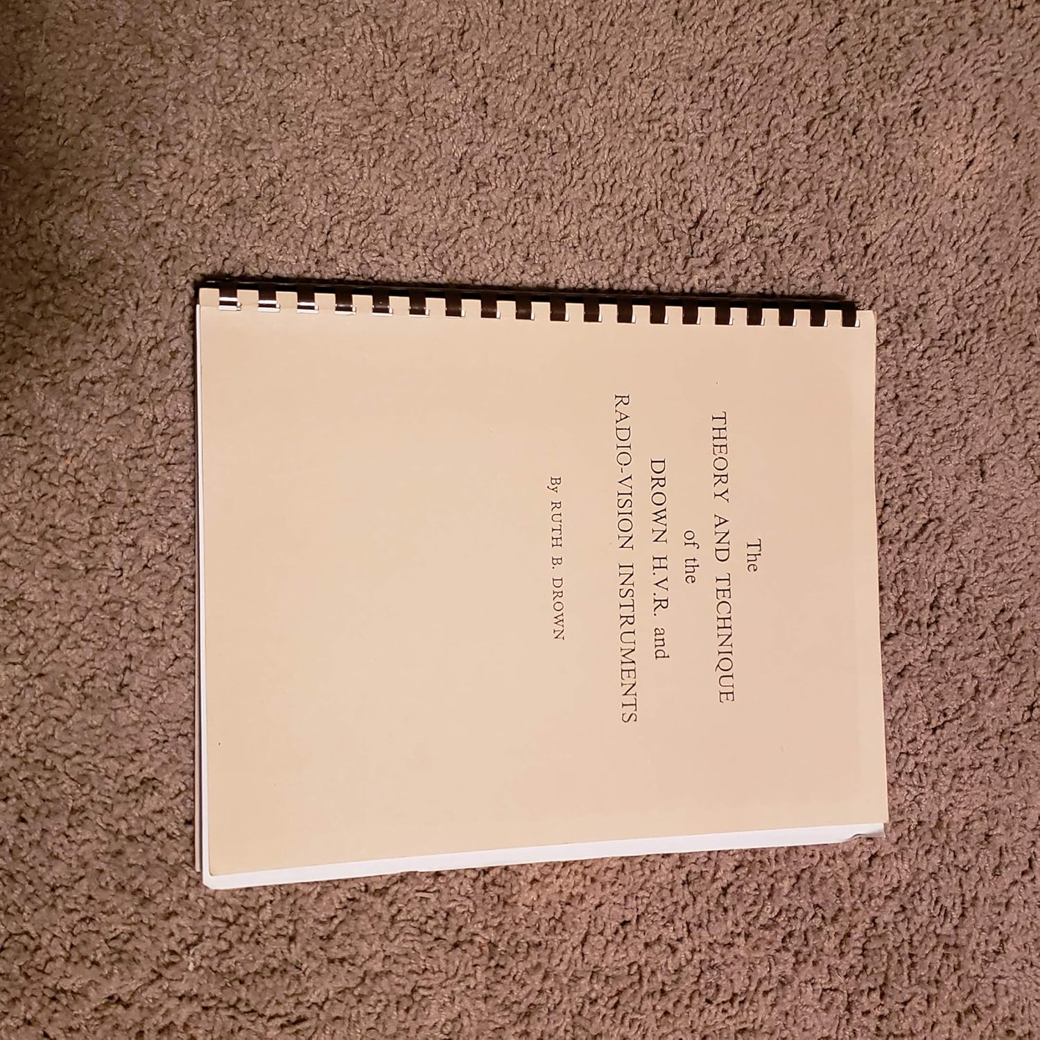 Theory and Technique of the Drown Radiotherapy: 9781858106465: Books ...
