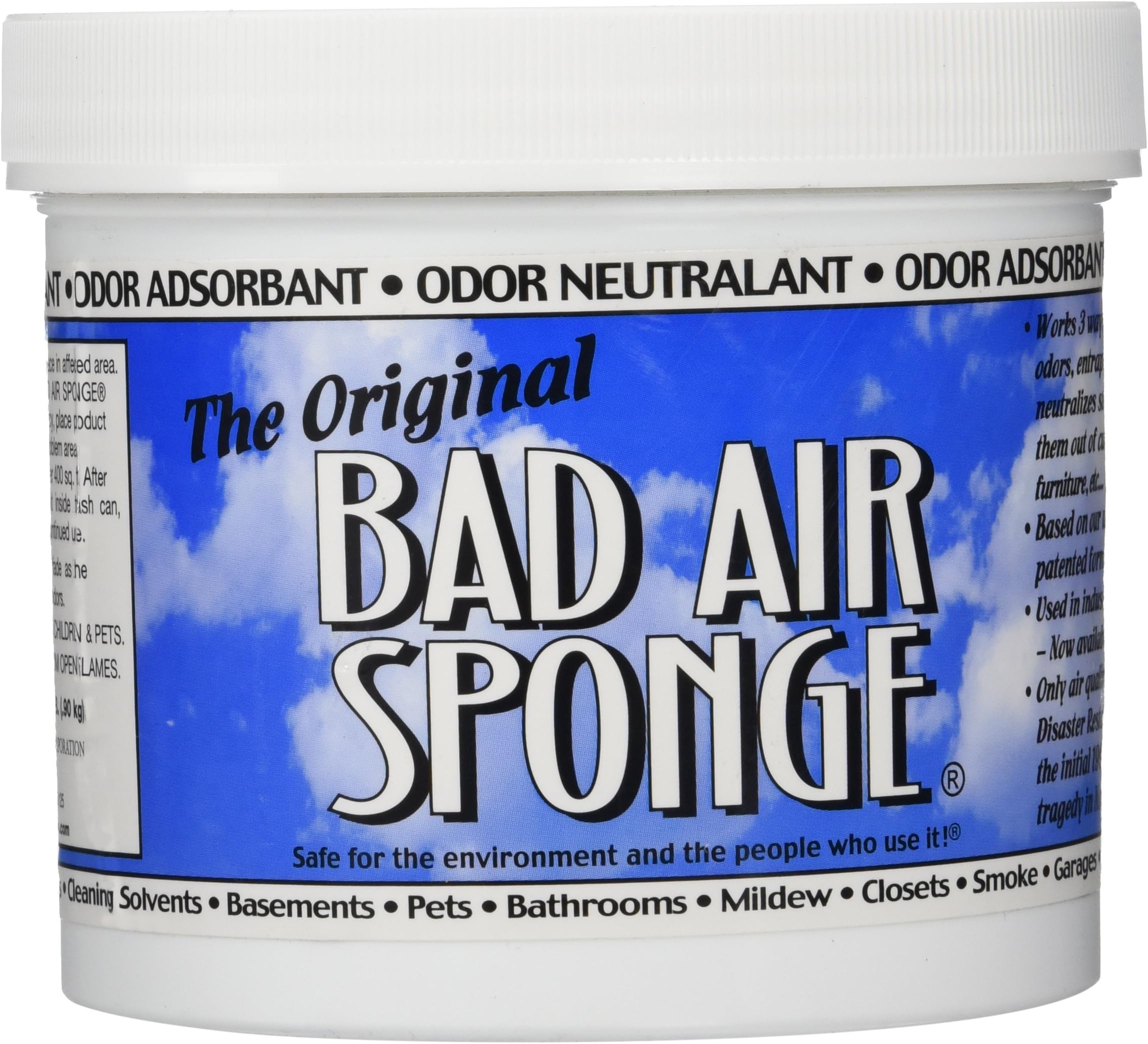 Bad Air Sponge, 1-5lb Container
