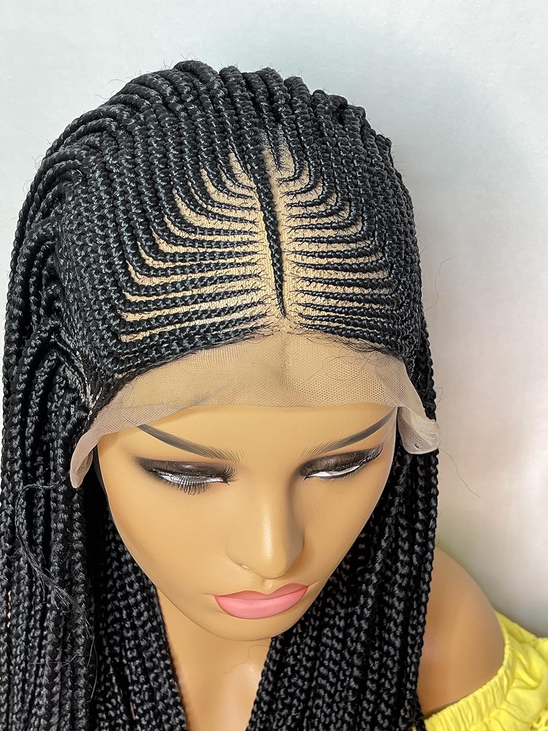 Braided wig cornrow wig