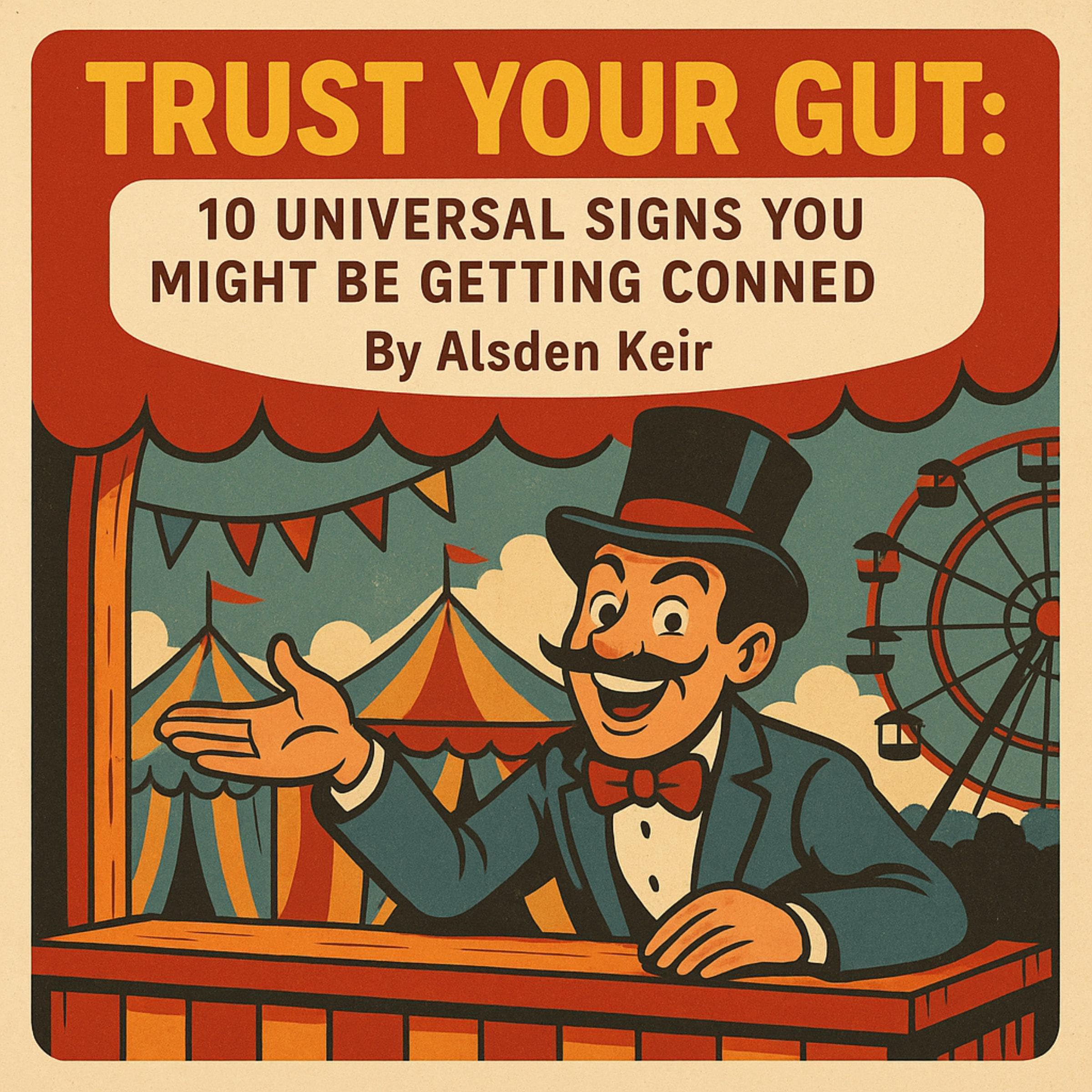 Cover art for Trust Your Gut: 10 Universal Signs You Might Be Getting Conned