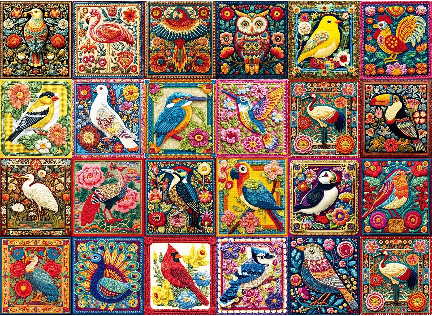 Puzzles for Adults 500 Pieces,Bird Jigsaw Puzzles 500 Pieces,Hummingbird Owl Jigsaw Puzzle for Adult Elderly Animal Puzzles for Men Women with Letters on Back 1:1 Poster Gift Toy 20.5x15 in