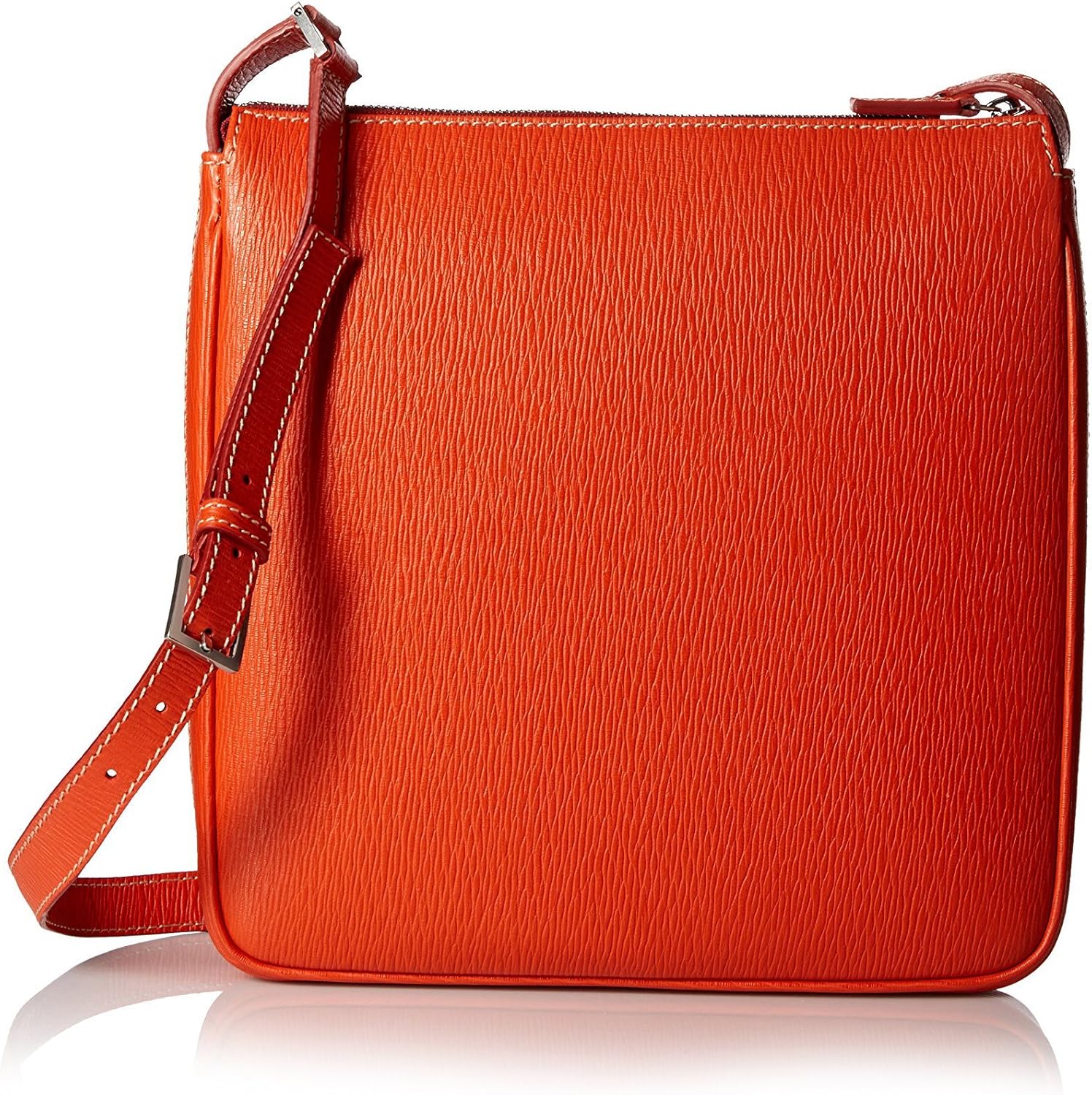 Salvatore Ferragamo Women's Revival Messenger Bag, Orange