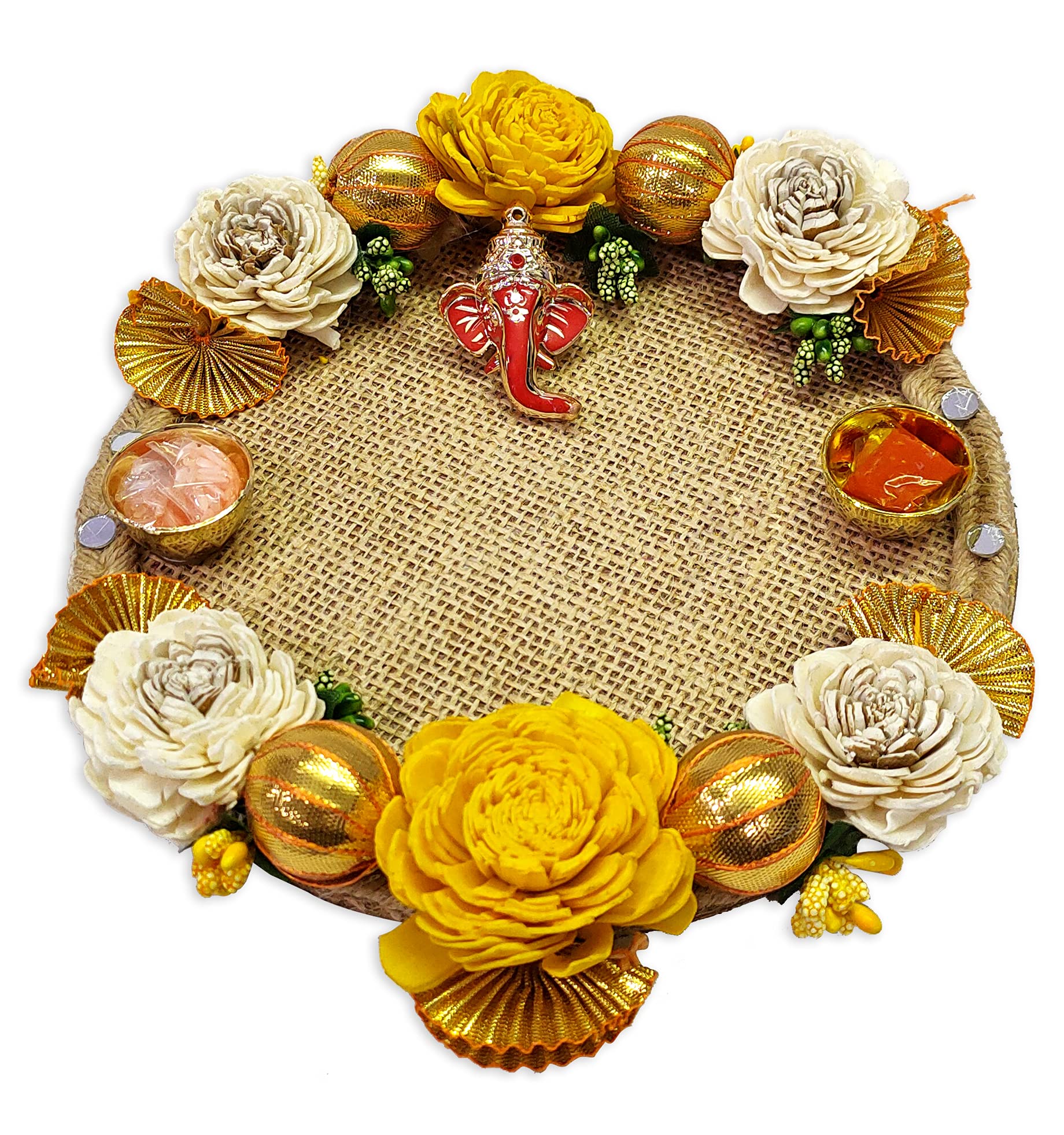 Vian Karwa Chauth/Karva Chauth Special Decorative Puja/Pooja Thali
