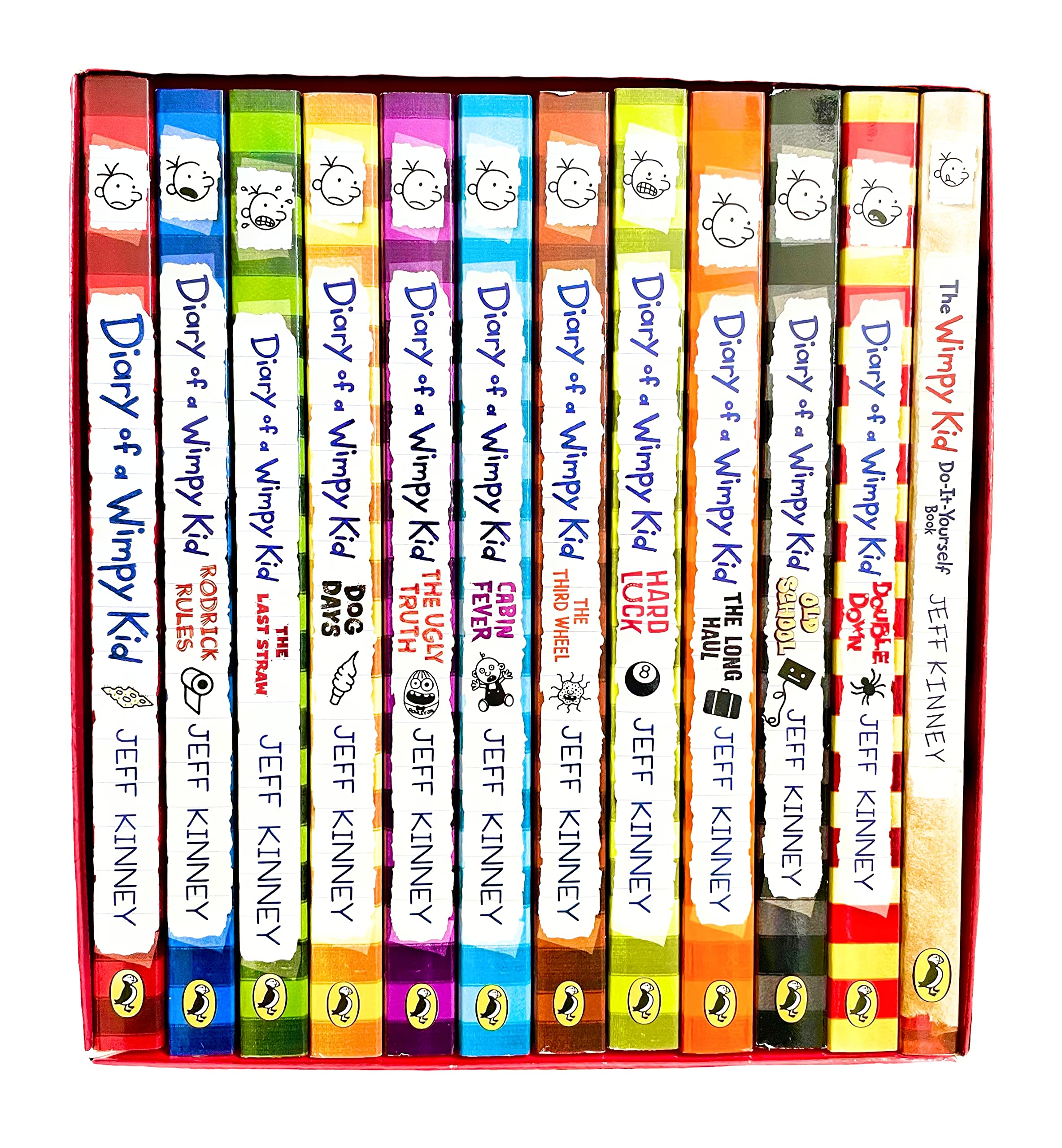 Diary of a Wimpy Kid Collection 12 Books Box Set