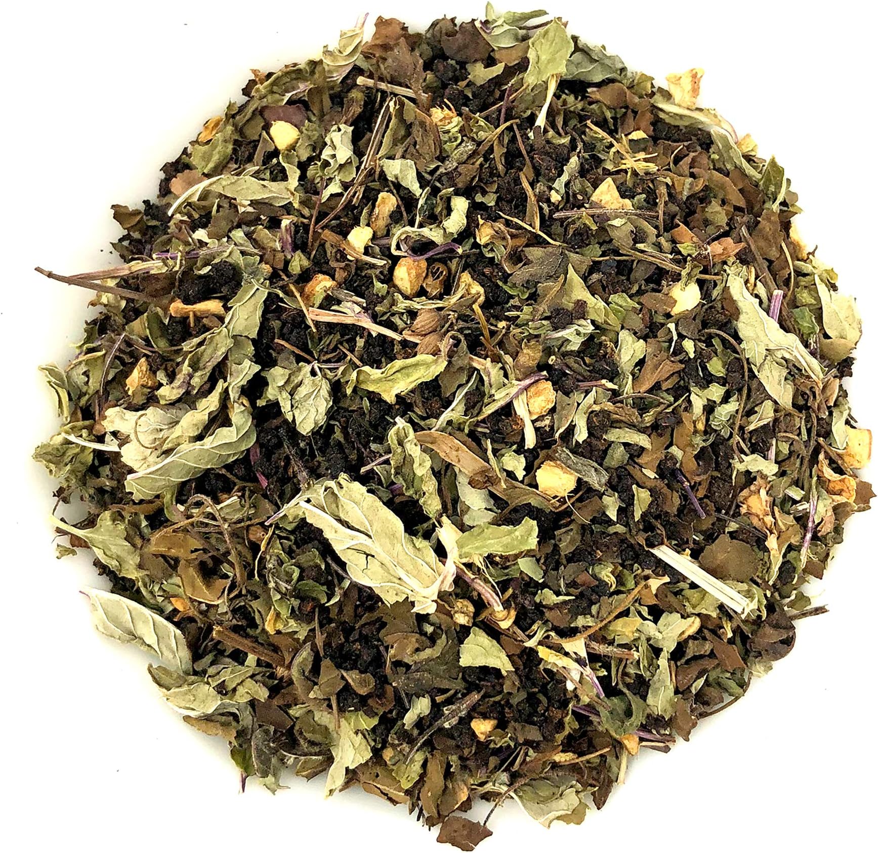 Dancing Leaf Tulsi Adrak Chai-100g Reseallable Pouch-loose