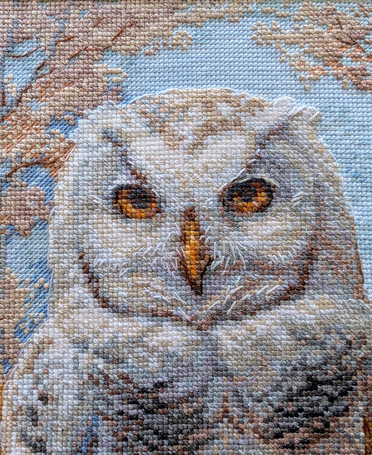 Aine - Wildwood Owl A1016, Counted Cross Stitch Kit, 11¾" x 15¾", for Beginners & Advanced, Embroidery Set