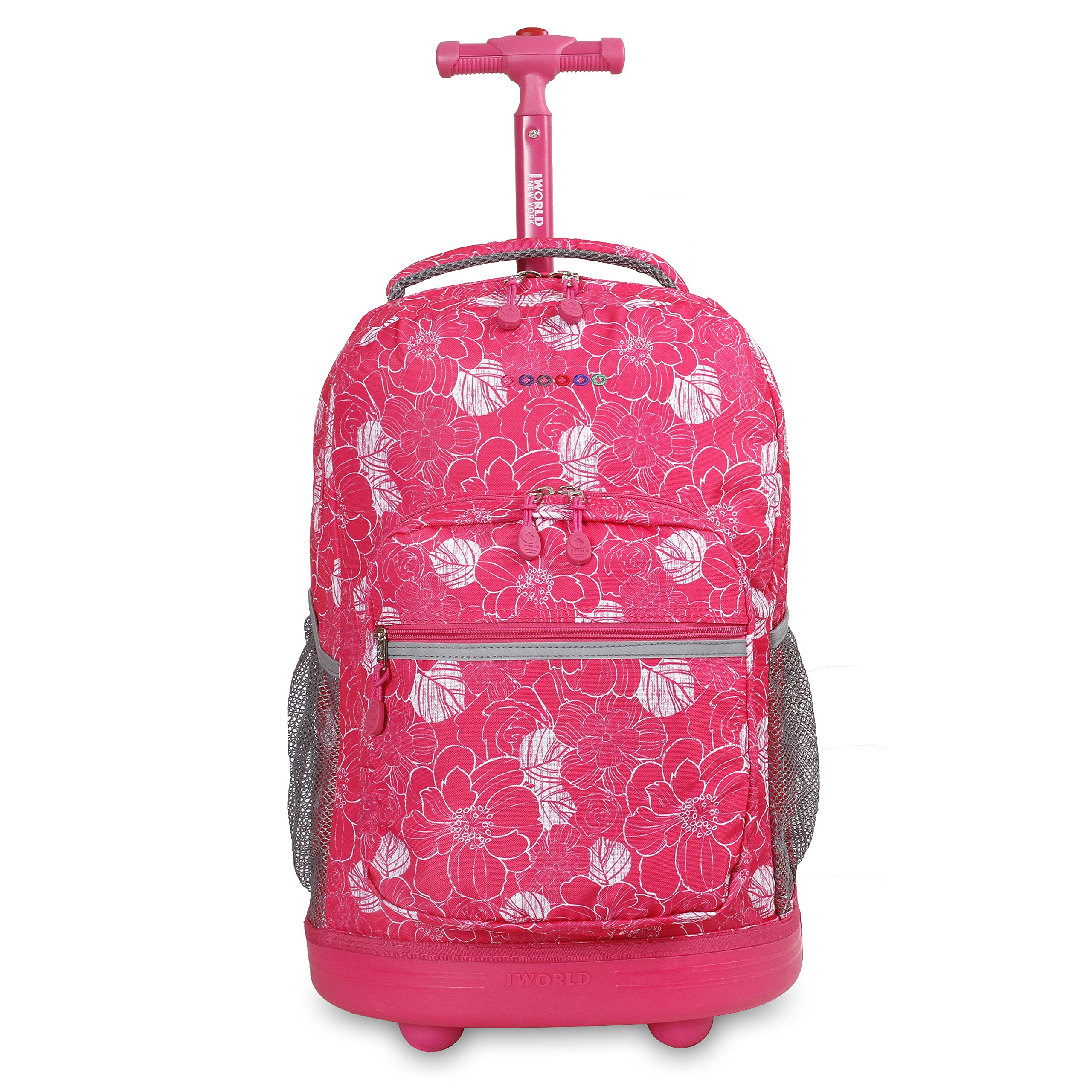 Buy J World New York Sunrise Rolling Backpack Roller Bag With Wheels Aloha 18 Online At Desertcart Botswana