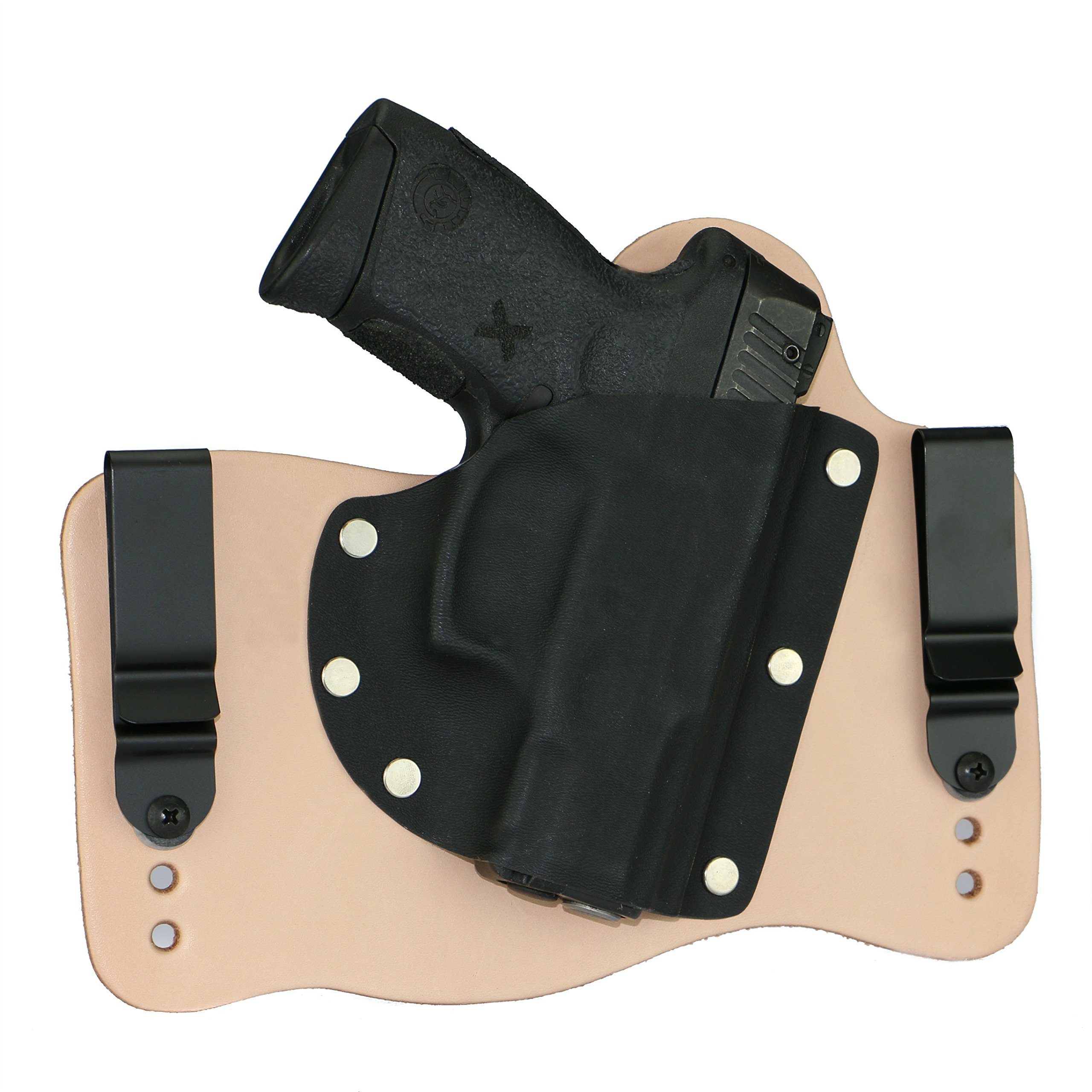 FoxX Holsters Taurus Millenium G2C in The Waistband Hybrid Holster Tuckable, Concealed Carry Gun Holster