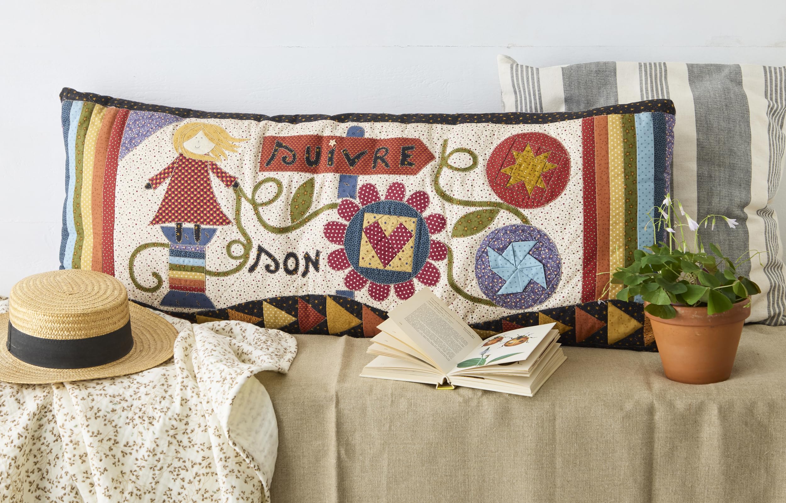 Le sens du flow en patchwork: 15 projets quiltés inspirants
