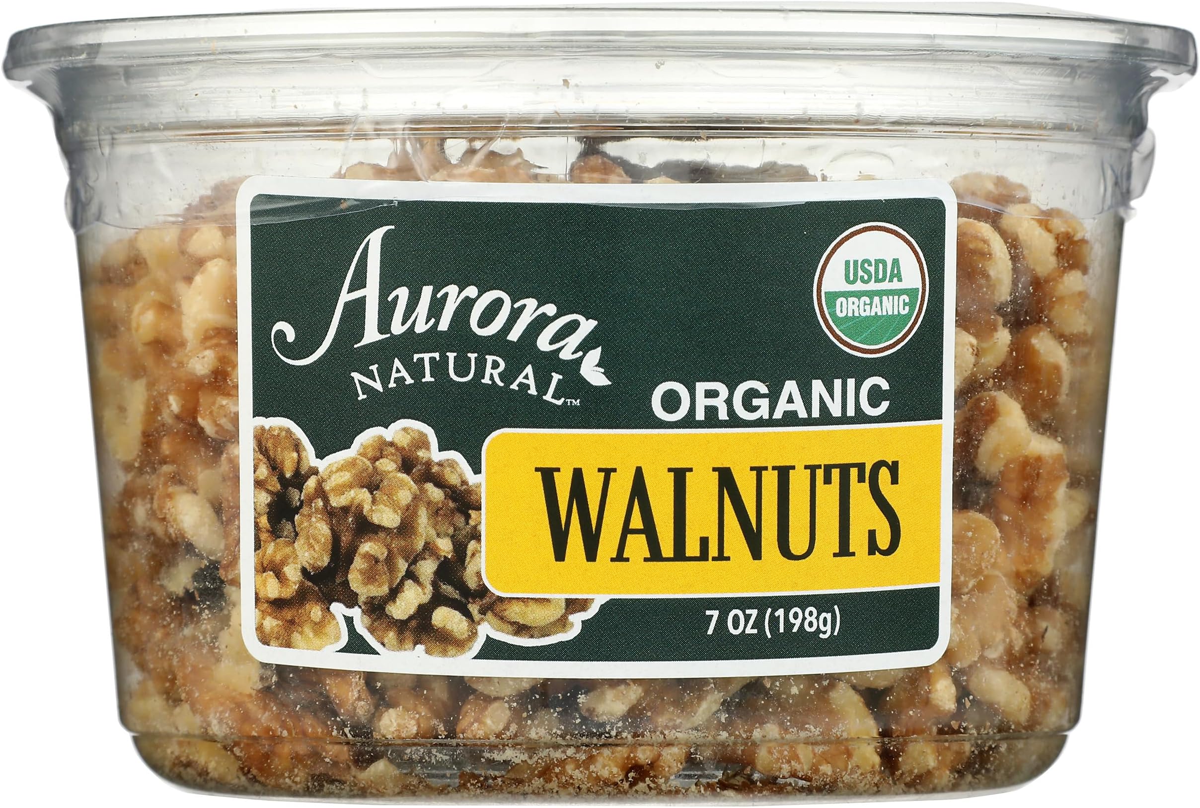 Aurora Products Organic Walnut Halves, 7 oz