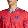 adidas Men's France Rugby Prematch Short Sleeve (Pack of 1)