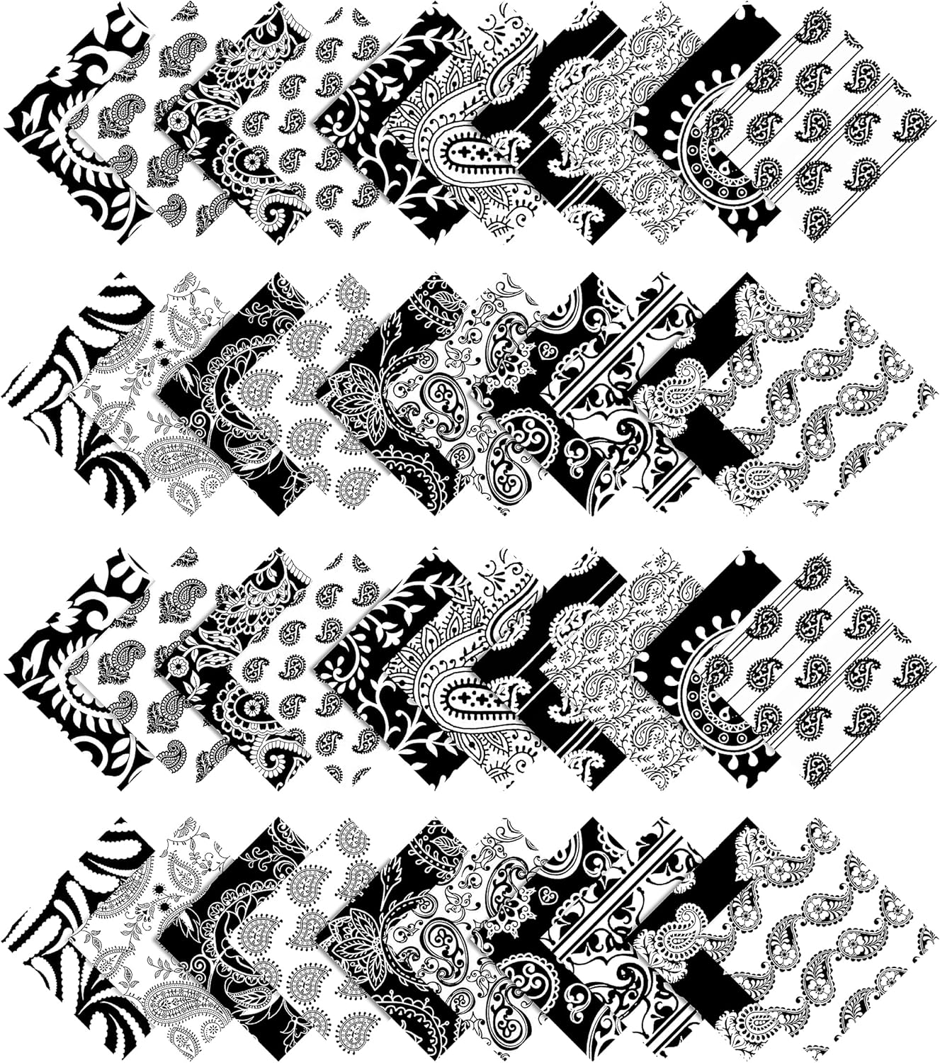 Precut 10-inch Prints Cotton Fabric Bundle Quilting Squares Charm Pack DIY Patchwork Sewing Craft-