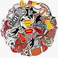 Vista 11 de 70 parches bordados de estilos surtidos al azar, colores vivos brillantes, apliques de parche para coser o planchar para ropa, vestido, sombrero