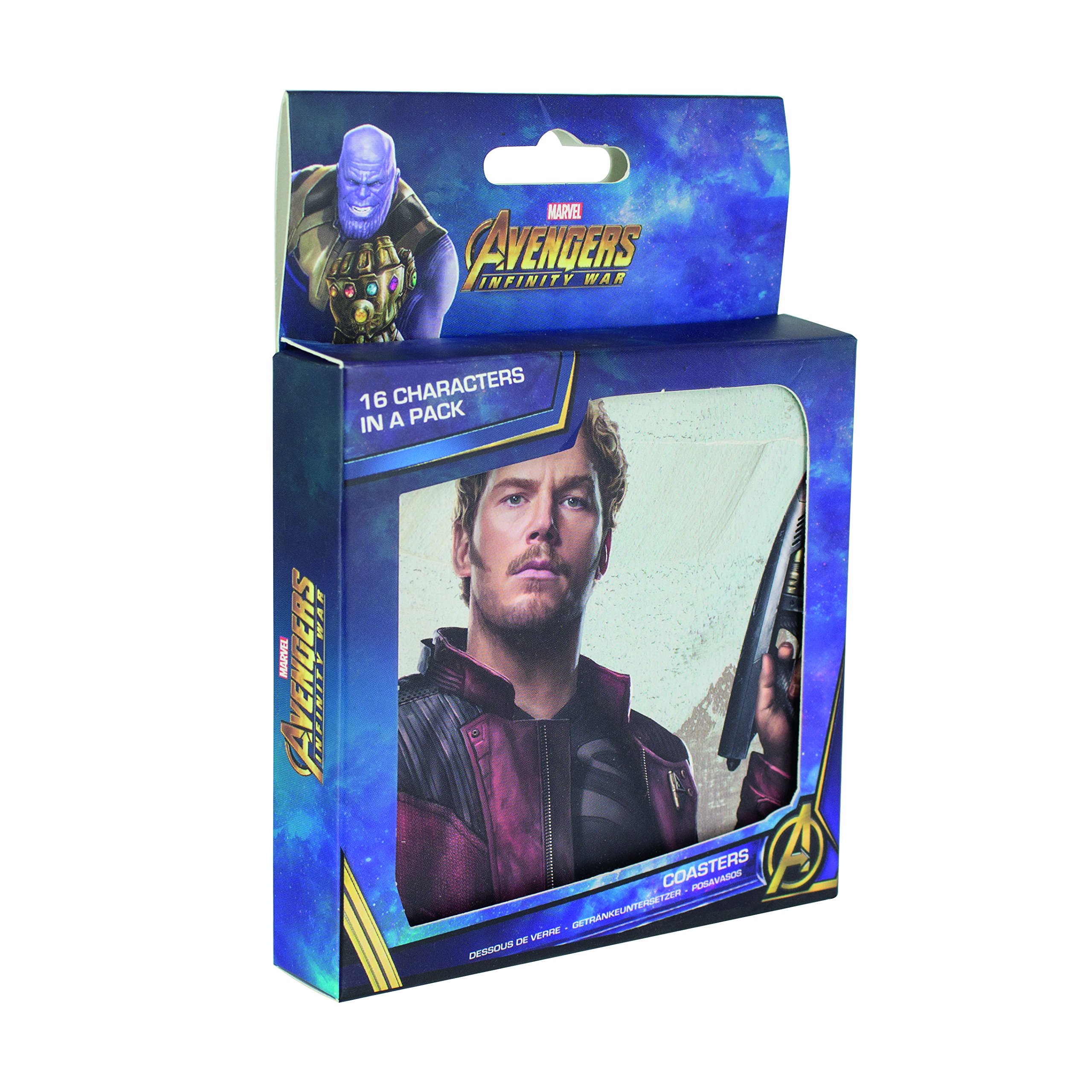 Marvel - Sottobicchieri 3D lenticolari, Colore