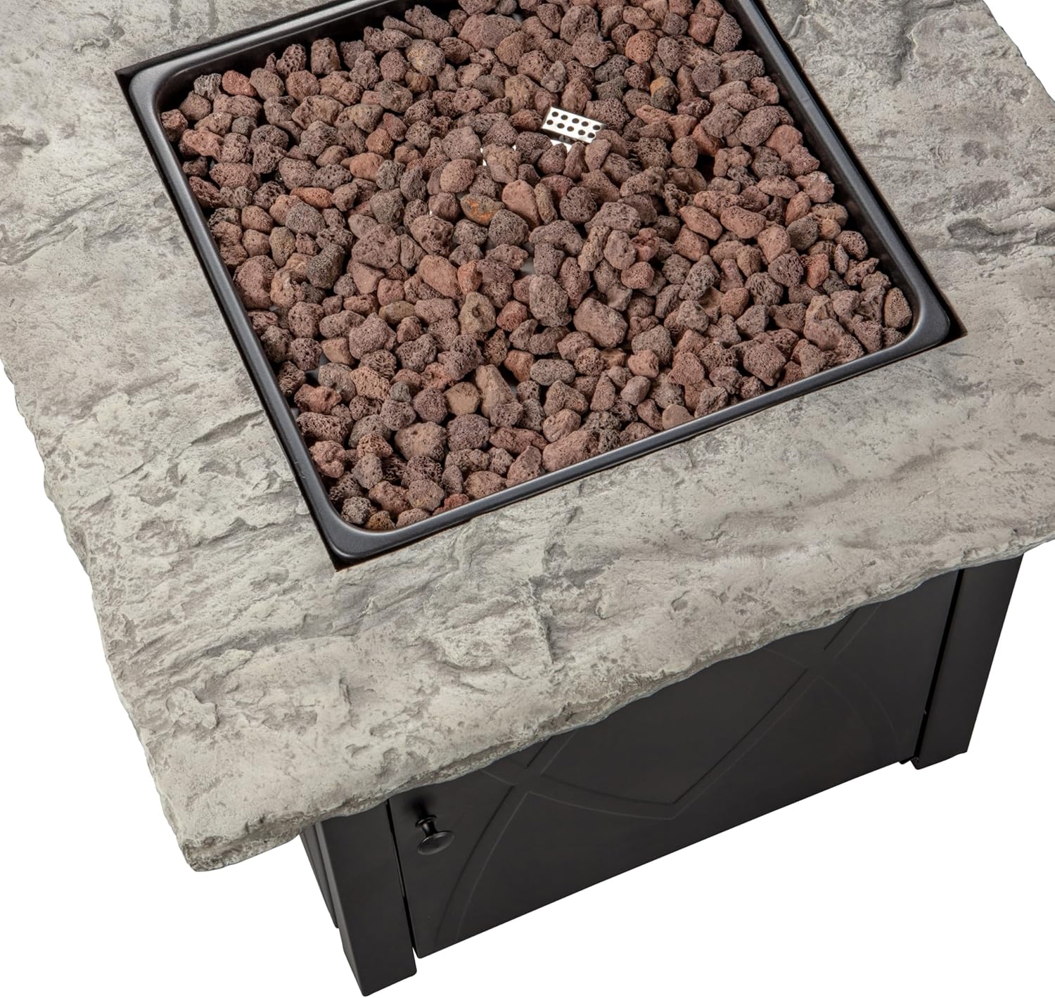 Endless Summer 30" Propane Gas Outdoor Fire Table, Brown