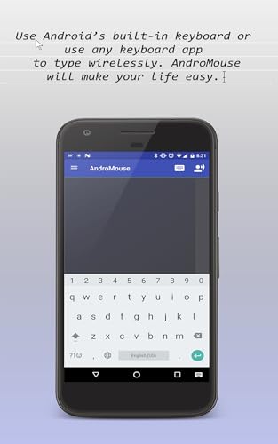 AndroMouse: Wireless Mouse and Keyboard.