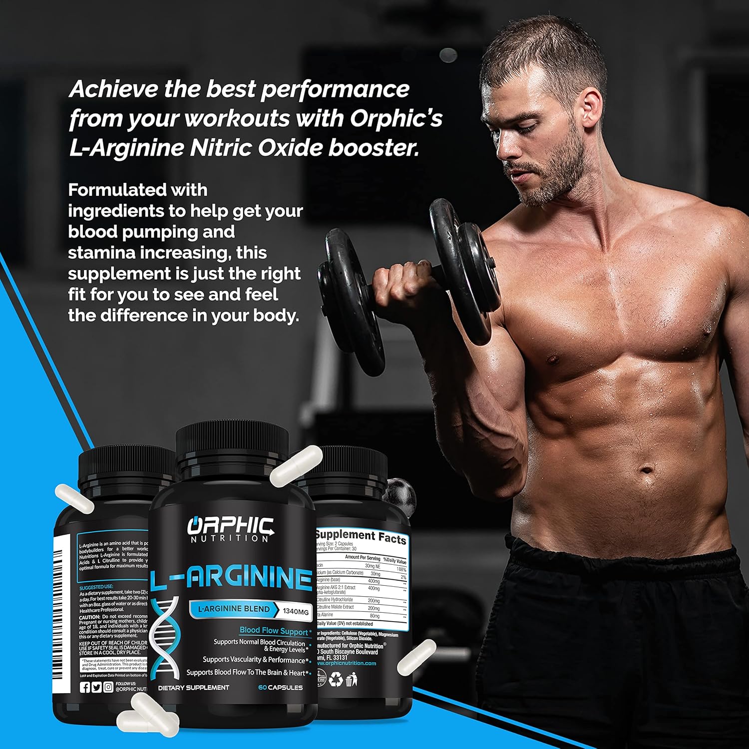 Buy Extra Strength L Arginine Nitric Oxide Supplement to Support