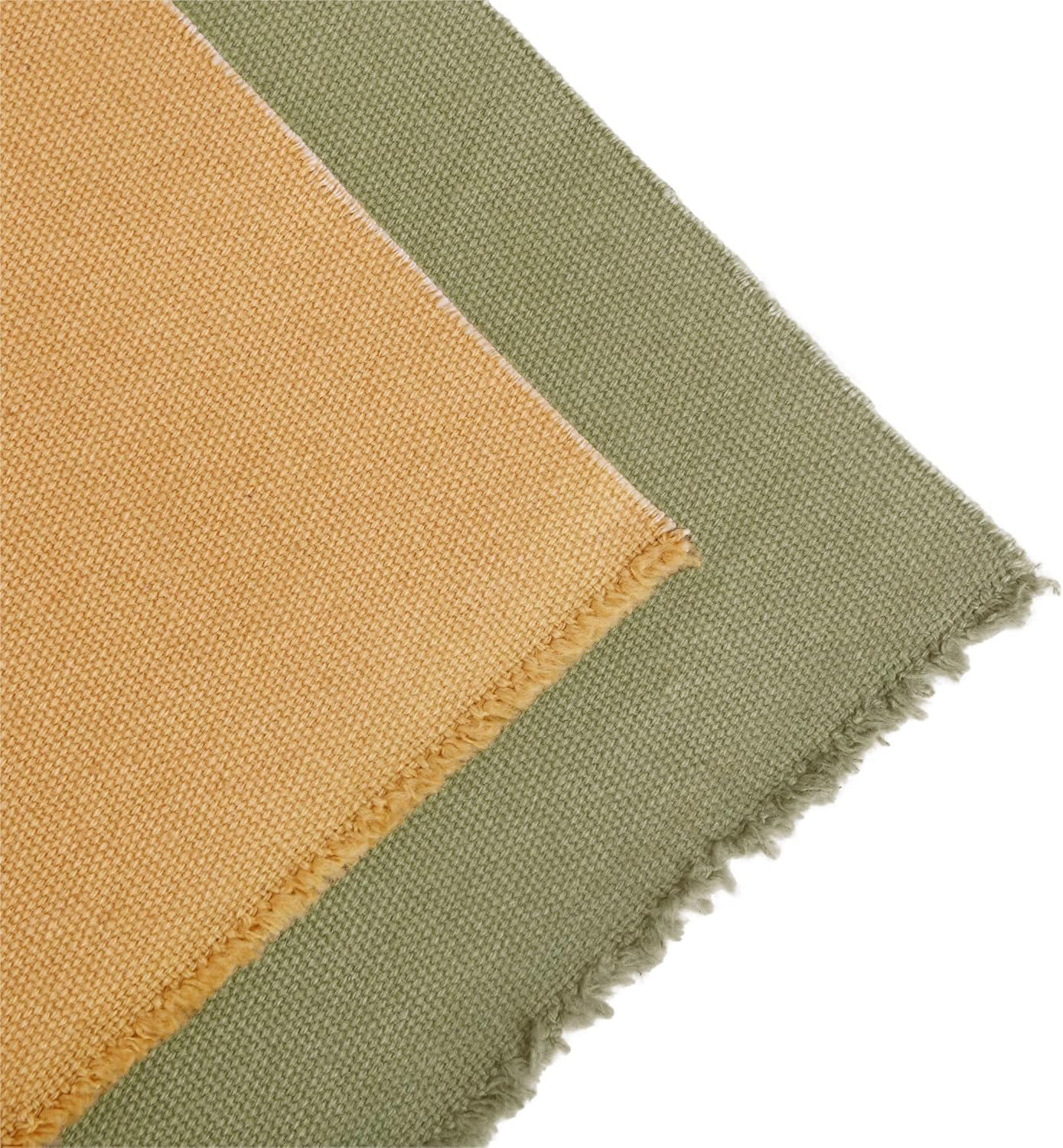 100% Cotton Canvas by The Yard, 16oz Natural Duck Fabric for DIY Upholstery, Tool Bags, Painting, Work Aprons & Crafts (Cotton Canvas-Green, 1 Yard (58" x 36"))