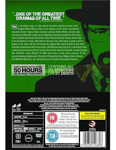 Miniatura 3 de Breaking Bad - Season 01 Breaking Bad - Season 02 Breaking Bad - Season 03 Breaking Bad - Season 04 Breaking Bad - Season 05 Breaking Bad -