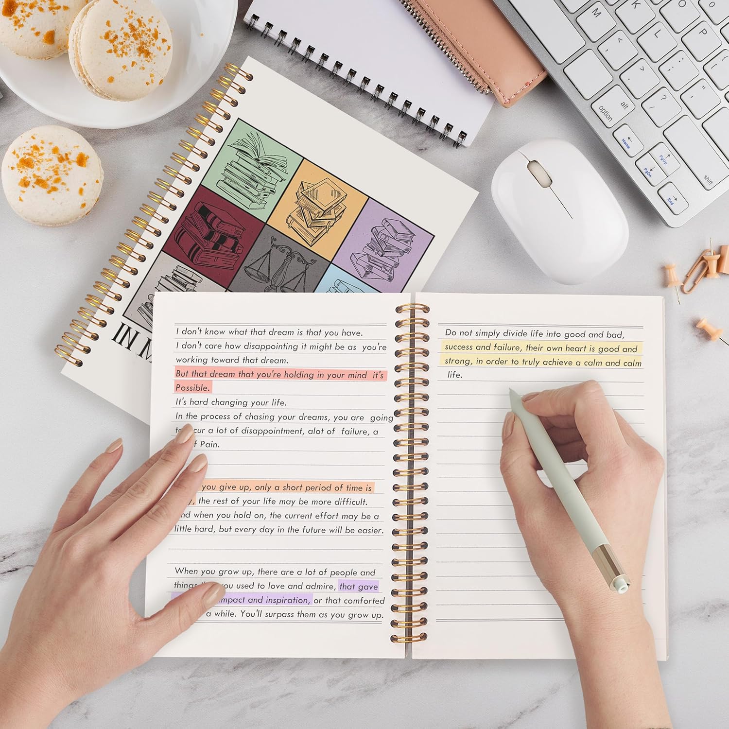 in My Lawyer Era Spiral Notebook 5.5x8.3, Lawyer Gifts for Women Men Journal for Writing, Attorney Gifts Notebook Journal for Note Taking, Law Office School Supplies - Image 5