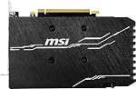 MSI Jeu GeForce GTX 1660 192-Bit HDMI/DP 6GB GDRR5 HDCP Appui DirectX 12 Ventilateur double VR Prêt OC Carte graphique (GTX 1660 VENTUS XS 6G OC) (Renewed)