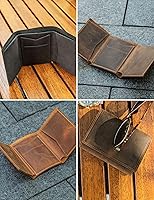 Vista 3 de Handcrafted Genuine Leather Wallets, Minimalist Cardholders, and Passport Covers, Handmade Gift