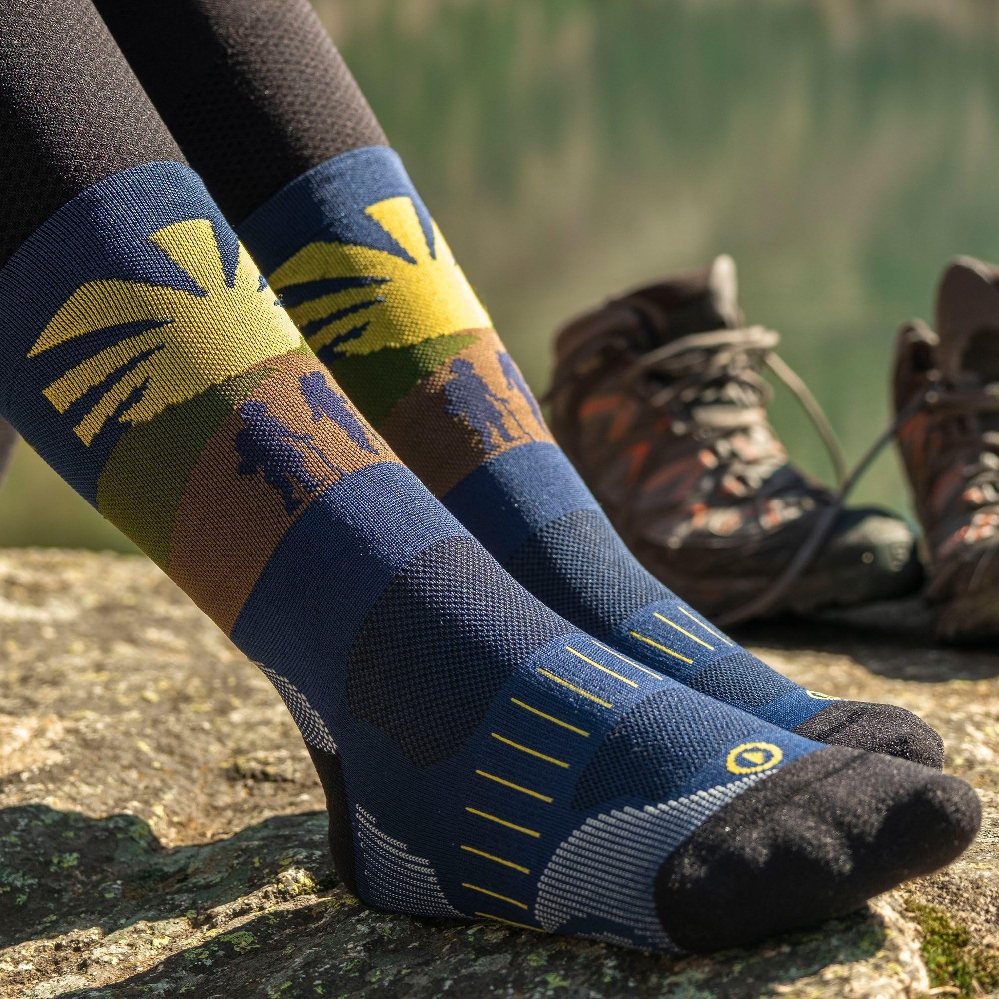 Enforma Calcetines Senderismo Unisex Antibacterianos Trail Running Termorreguladores