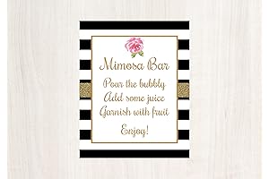 Mimosa Bar Sign - A Charming Touch for Your Special Day