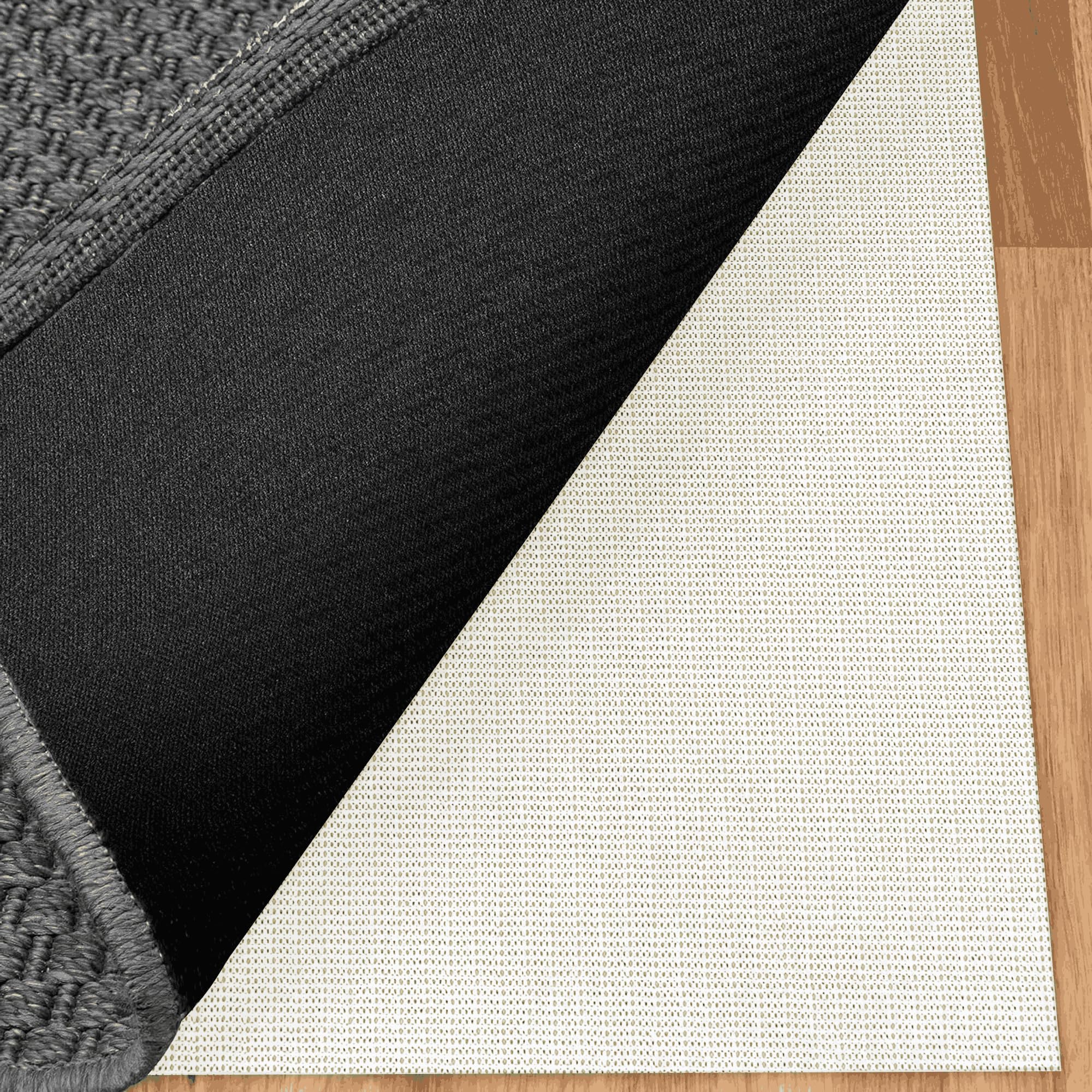 Sottofondo Antiscivolo 180 x 200 cm Rivestimento Antiscivolo Fondo Multiuso per Cassetto Bagagliaio Auto Cucina, bianco