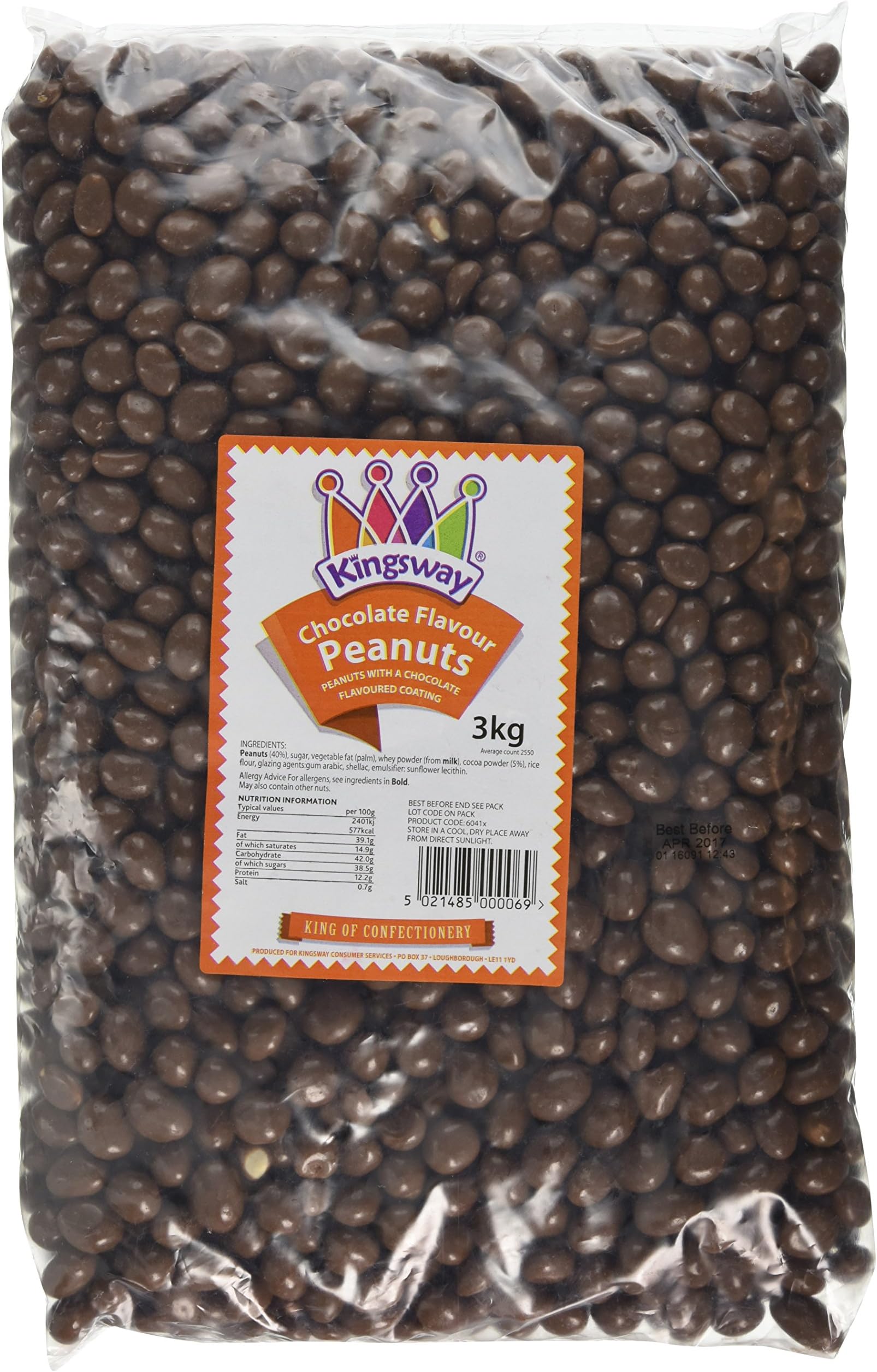 Bonnerex Chocolate Peanuts 3 kg