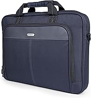 Vista 11 de Targus Classic Slim Laptop Bag - Ergonomic Briefcase and Messenger Bag - Spacious Foam Padded for Laptops and Under