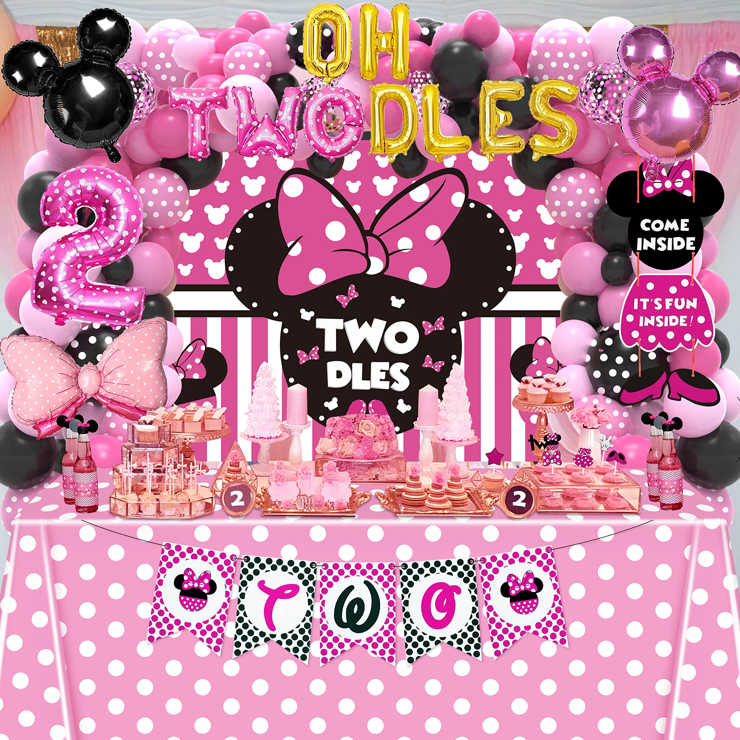 Minnie Mouse Baby Shower Decorations Kit Baby Shower Theme