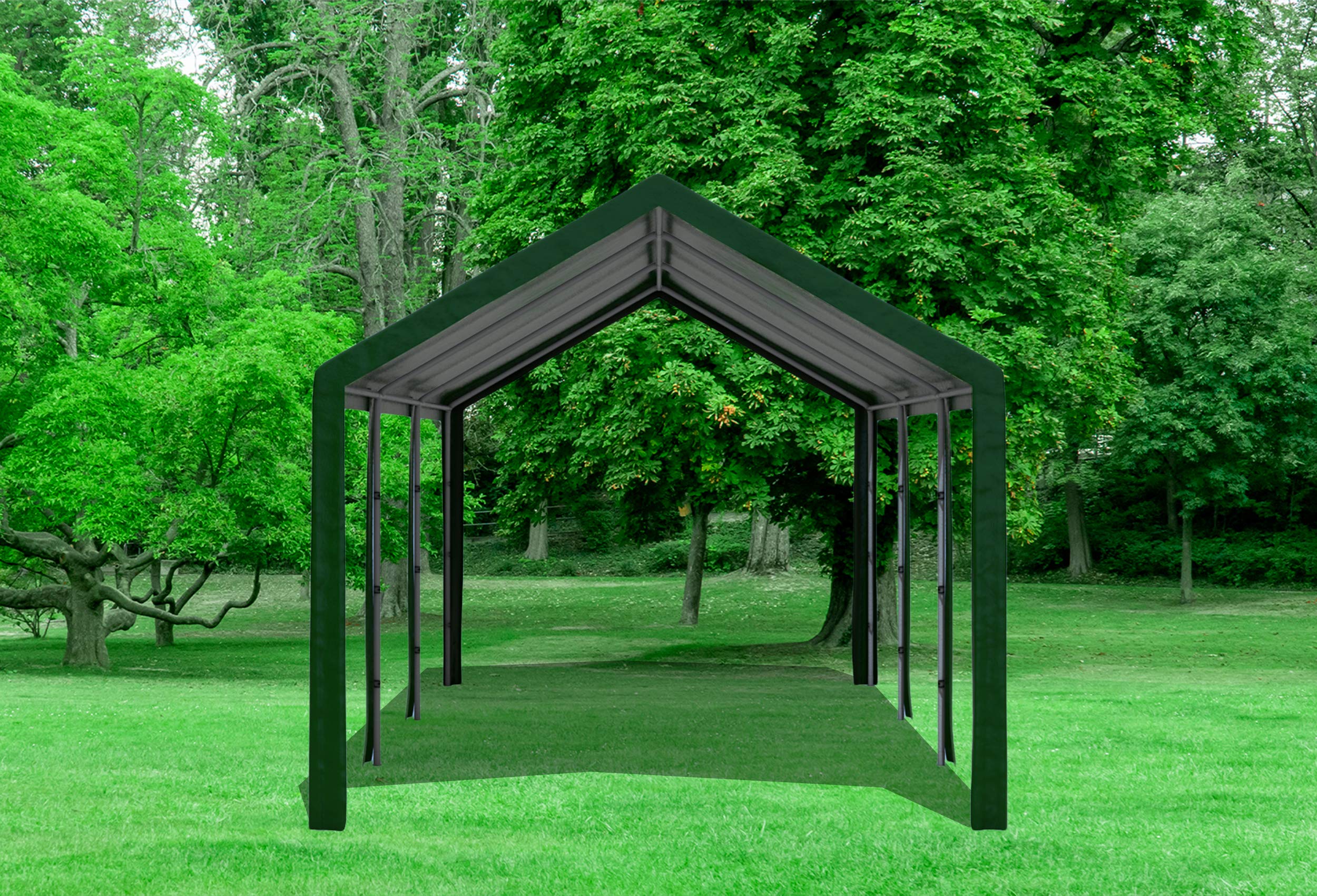 Stabilezelte Profi-Partyzelt 3x6 M – Aus 500 G/m² PVC, Mit Stahlrohrgestänge, Modular & Wasserdicht