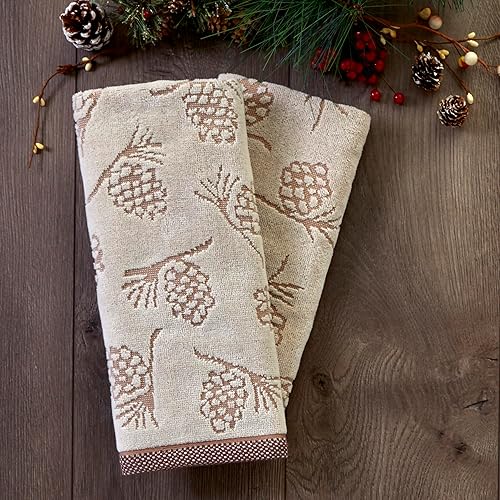 Vista 125 de SKL Home - Juego de toallas de mano Whistler a cuadros para invierno/Navidad, para baño, cocina, bar y regalo, 16 x 25 pulgadas, 2 unidades Whistler