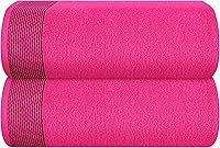 Vista 51 de Belizzi Home Juego de 6 toallas de 100% algodón ultra suave, contiene 2 toallas de baño de 28 x 55 pulgadas, 2 toallas de mano de 16 x 24 pulgadas