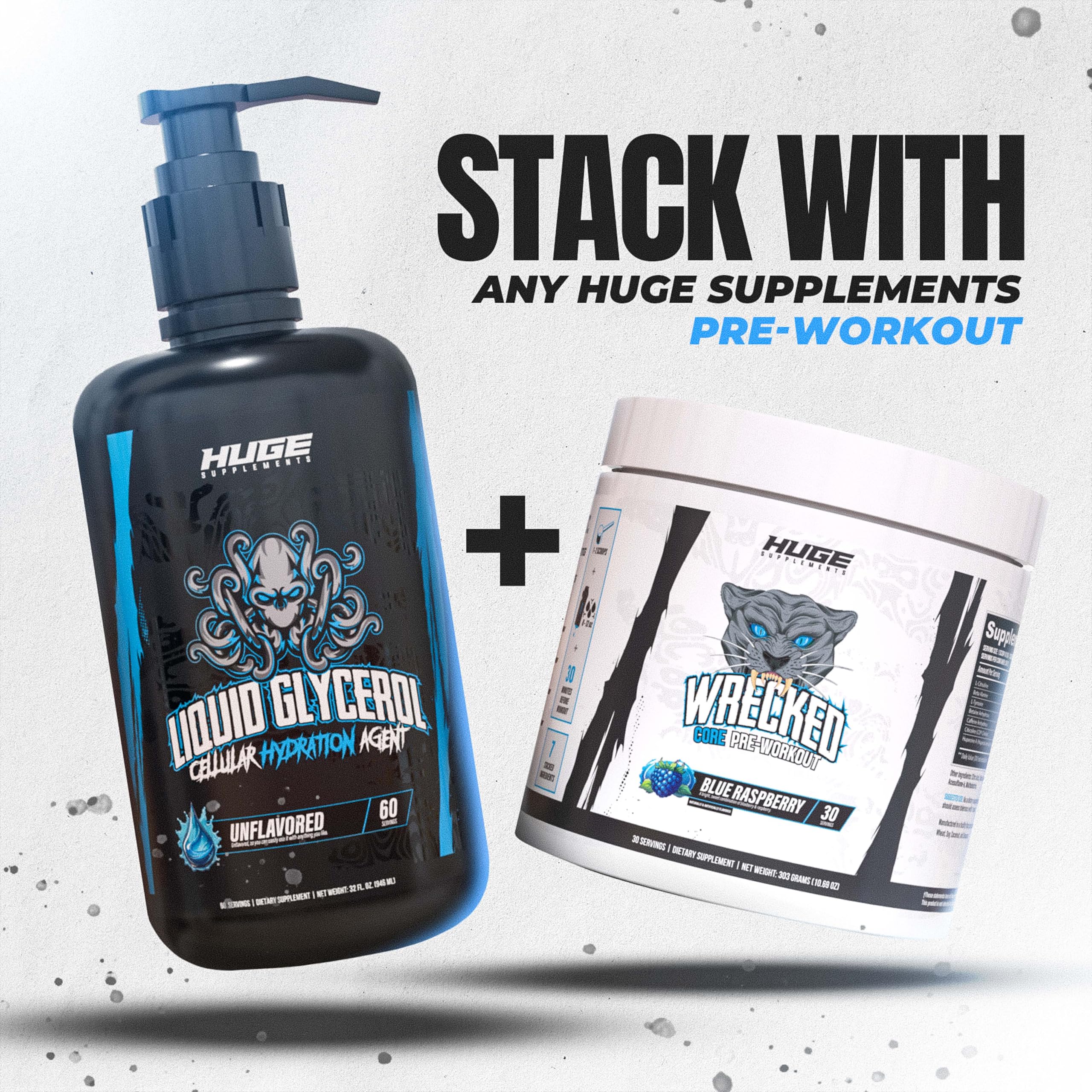Huge Supplements Liquid Glycerol Supplement, Enhances Muscle Pumps, Increases Muscle Fullness, Boosts Endurance, Cellular Hydration Agent, Clean & Convenient Pump Top, Unflavored (60 Servings) — Amazon image 4