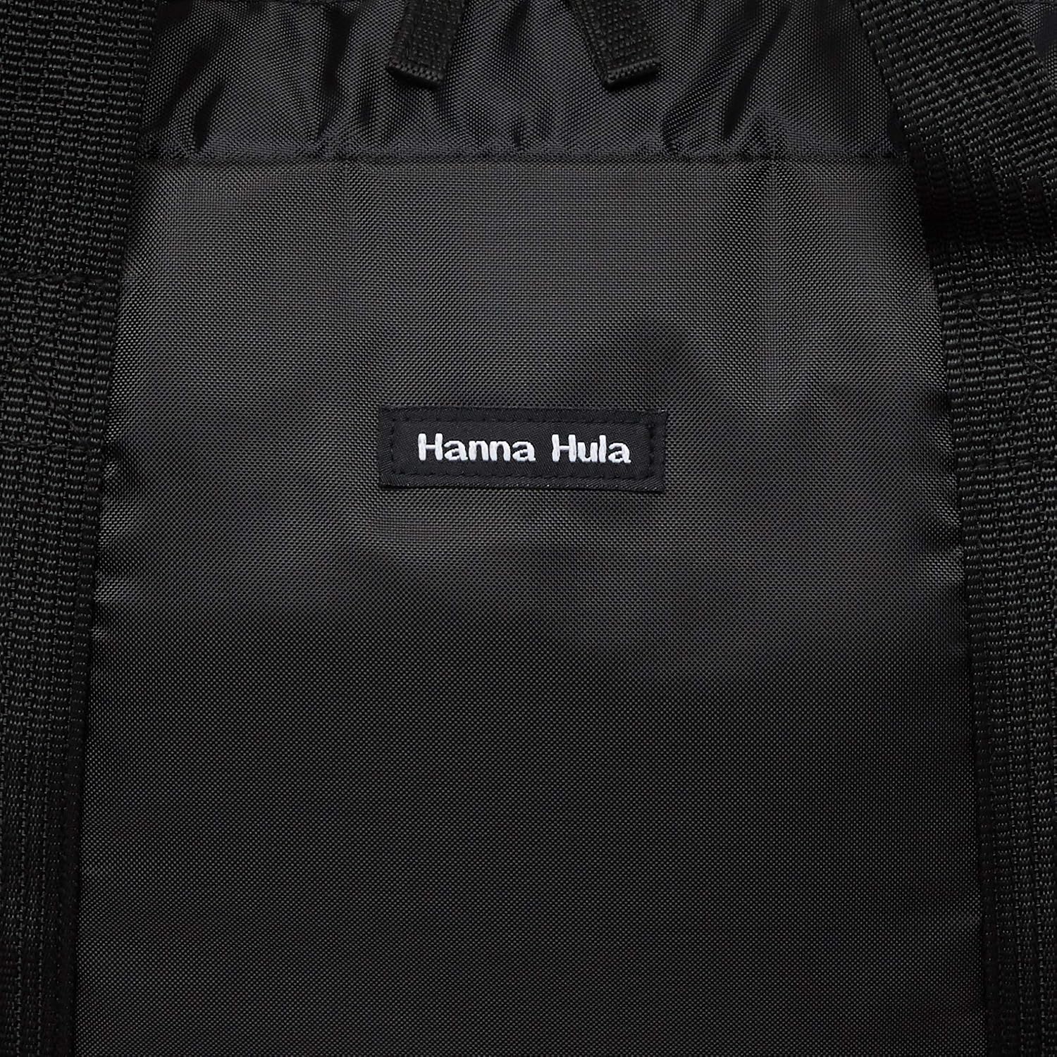 Hannahra Nursery School Bag with Zipper, Ultra Lightweight, Large Capacity, Water Repellent, black (black 19-3911tcx)