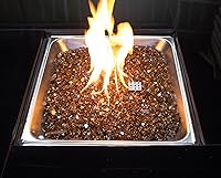 Vista 2 de Hiland Vidrio ignífugo reflectante, 10 libras, cobre