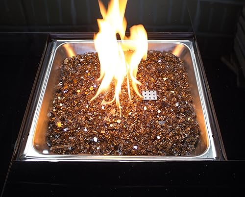 Miniatura 2 de Hiland Vidrio ignífugo reflectante, 10 libras, cobre (paquete de 2)