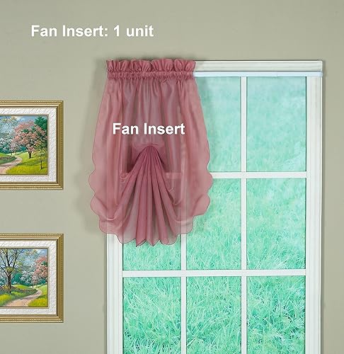 Vista 653 de Today's Curtain - Cortina Emelia de gasa original, panel de 84 pulgadas, negro, 60 pulgadas de ancho x 84 pulgadas de largo