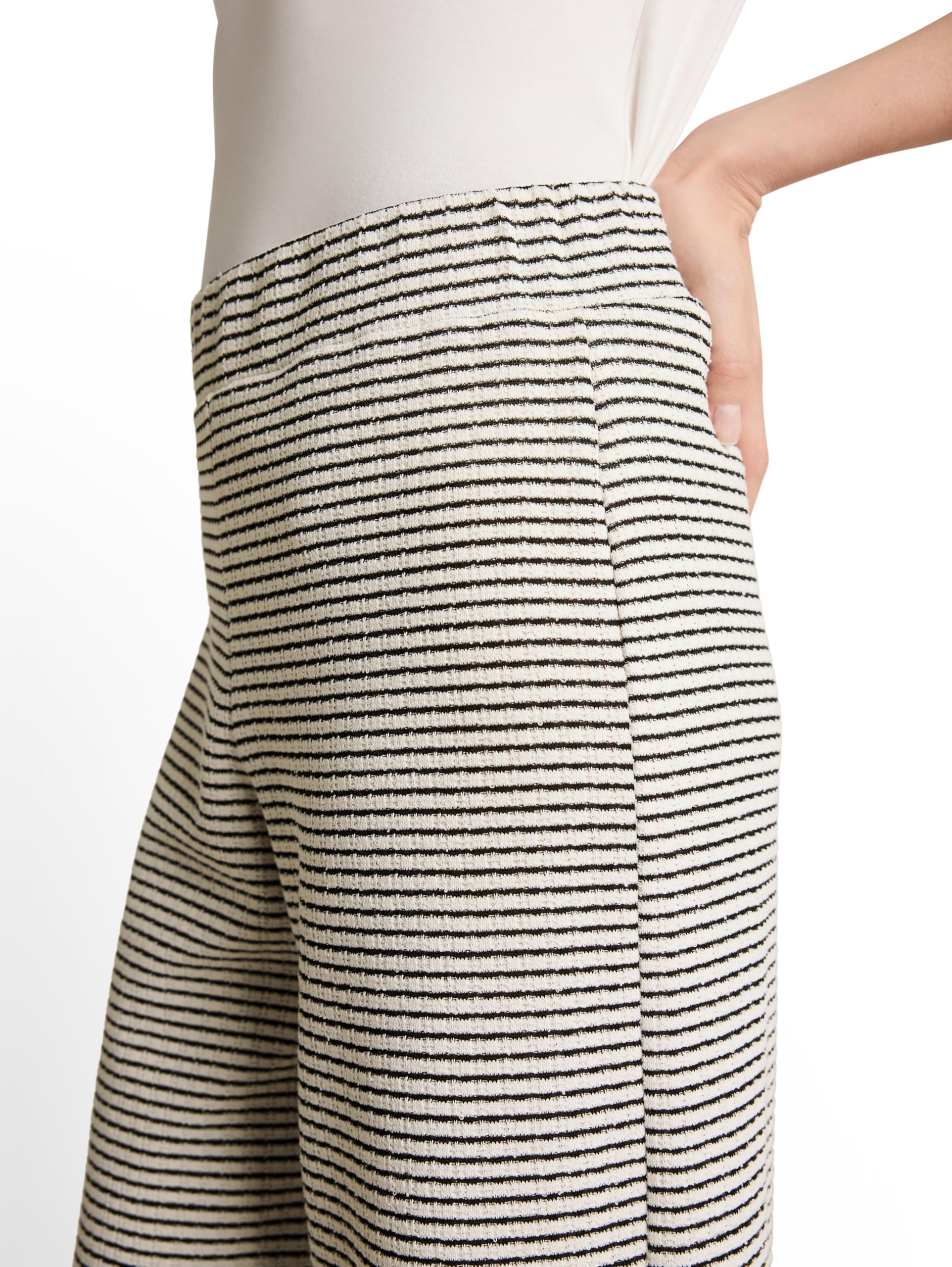 Tom Tailor Denim Damen Wide Leg Strickhose 1051408