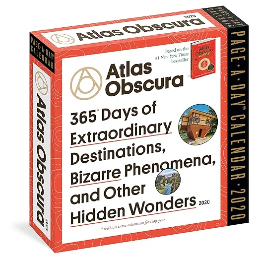 Atlas Obscura PageADay Calendar 2020 Atlas Obscura, Workman