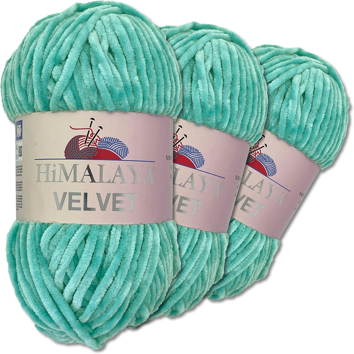 Mngevcy Lot De 3 Pelotes De Laine Chenille De 150 M Pour Crochet Et Laine Moelleuse Avec 14 Yeux De Sécurité Pour Tricot (jaune Vif