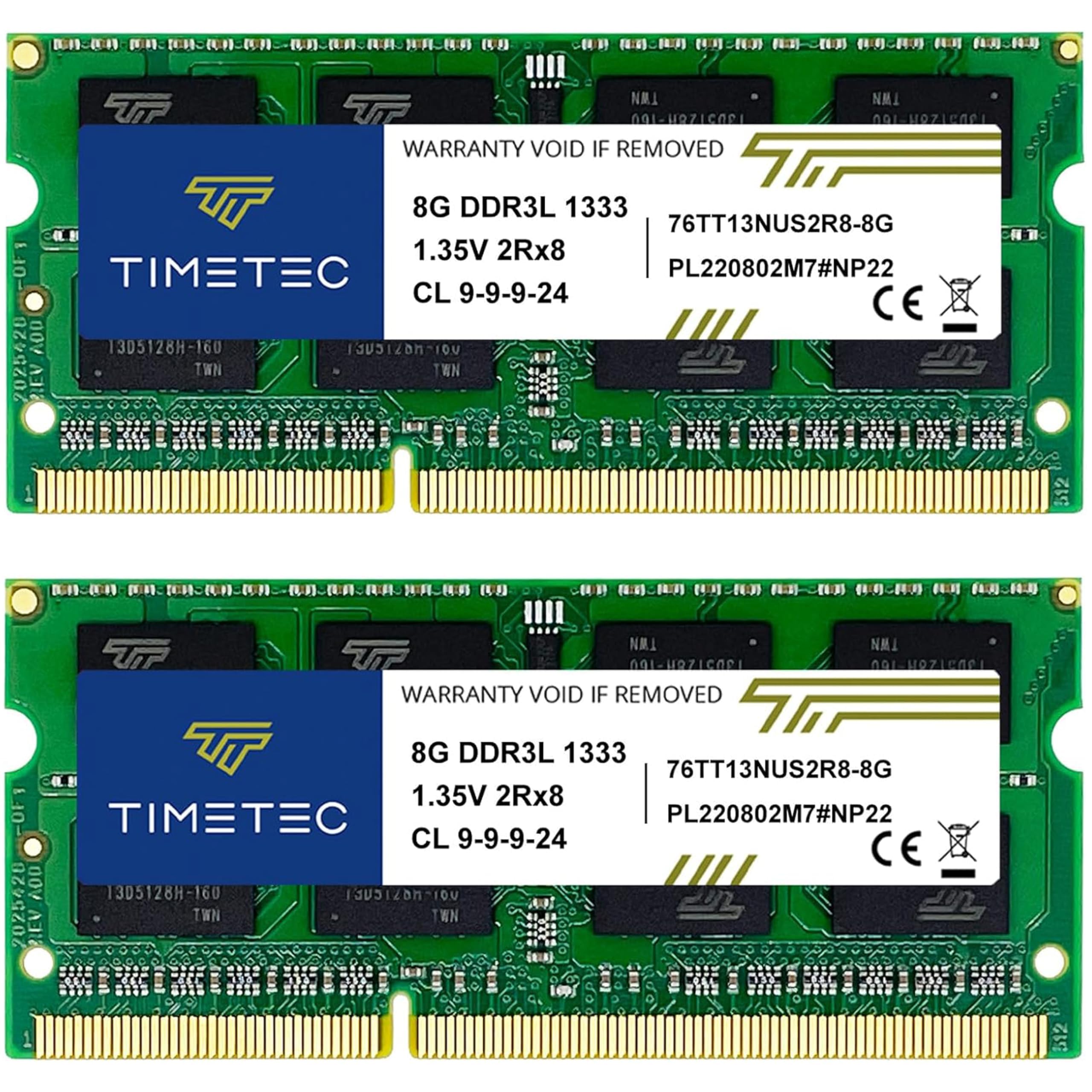 Amazon.co.jp: Timetec 16GB KIT(2x8GB) DDR3 / DDR3L ノートPC用