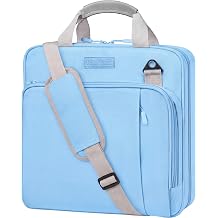 3-Ring Zipper Binder Organizer with Shoulder Strap, 2 Inch Binder